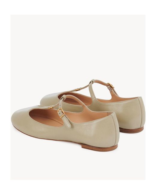 Chloé White Chloé Marcie Ballet Flats