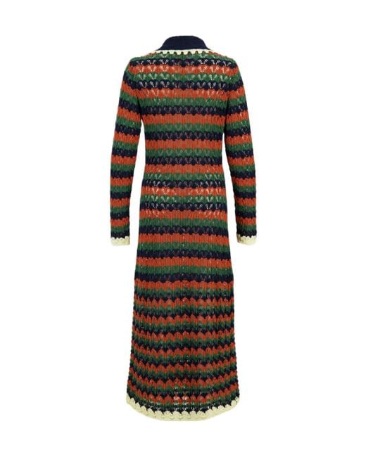 LaDoubleJ Multicolor Perry Knit Midi Dress