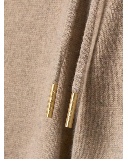 Nili Lotan Natural Wide-Leg Sweatpants