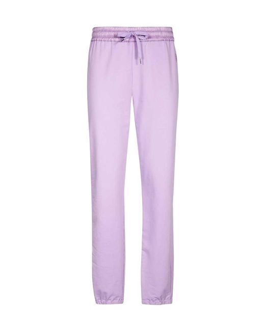 Parajumpers Purple Logo Sweatpants