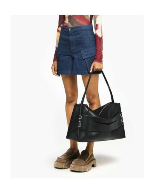 J.W. Anderson Blue Jw Anderson High-Waisted Cargo Twill Shorts