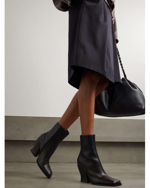 Loewe Black Onda Two-Toned Heeled Boots