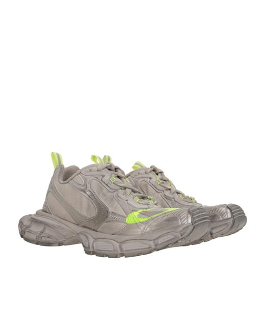 Balenciaga Gray 3Xl Used-Effect Sneakers for men