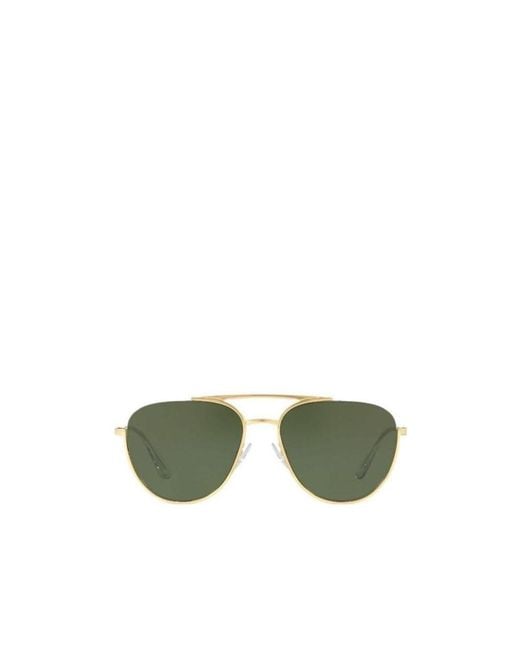 Prada Green Logo Sunglasses
