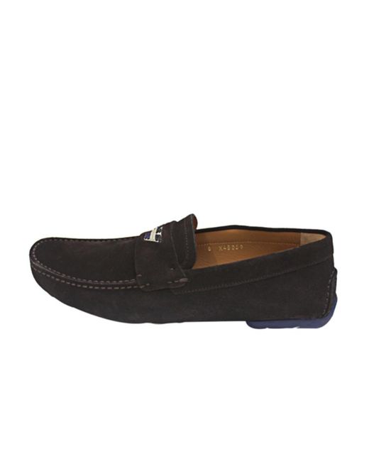 Emporio Armani Black Wear Loafers for men