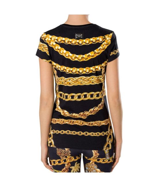 Philipp Plein Black Logo Detail T-Shirt