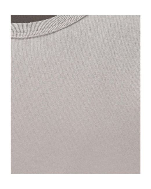 Stone Island Gray Long-Sleeved Sweatshirt for men