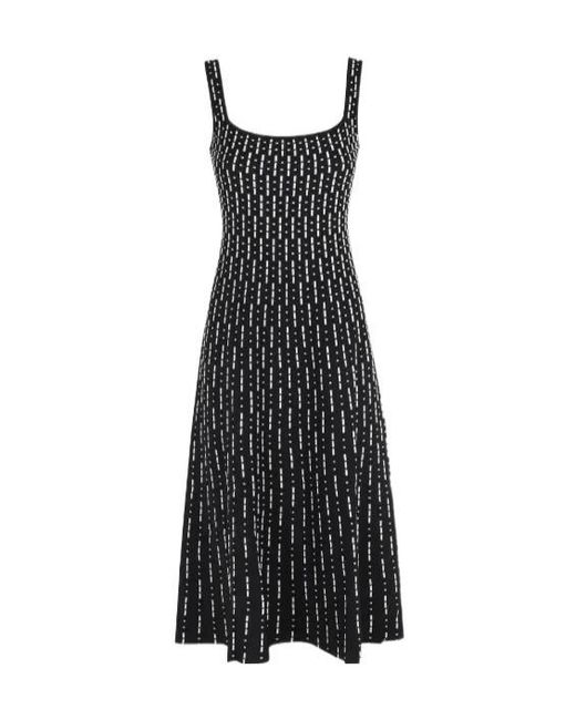 Staud Black Ellison Dress