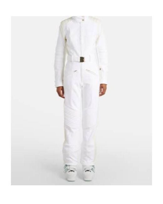 Bogner White Jani Ski Suit