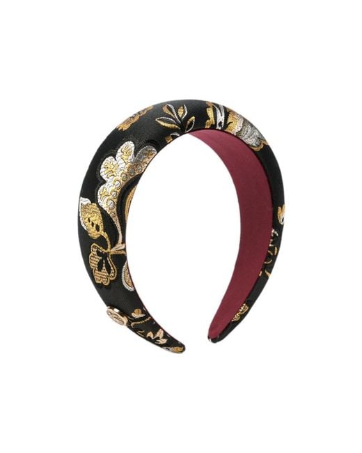 Etro Multicolor Floral Jacquard Headband