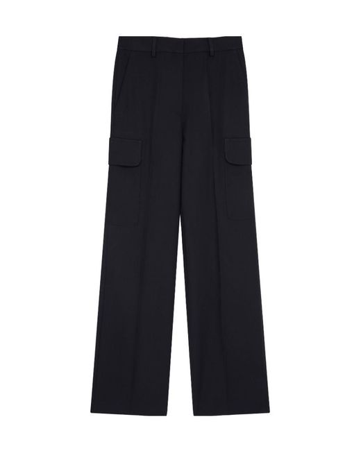 Stella McCartney Blue Cargo Trousers