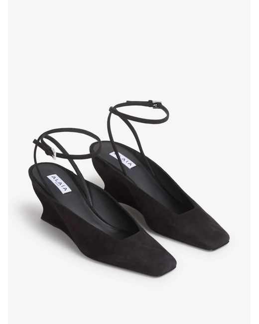 Alaïa Black Alaïa Wave Pumps