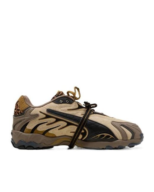 PUMA Brown X Aap Rocky Lace-Up Sneakers for men