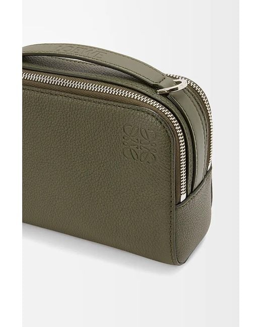 Loewe Green Mini Crossbody Camera Bag for men