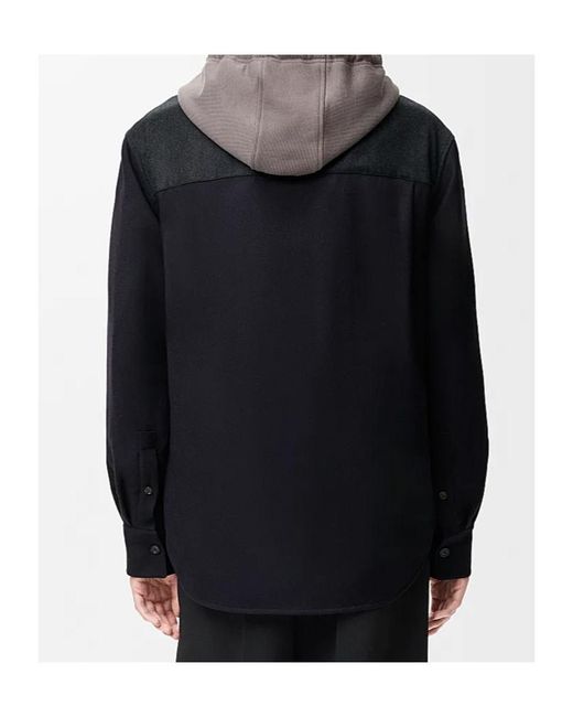 Loewe Black Hybrid Jacket for men