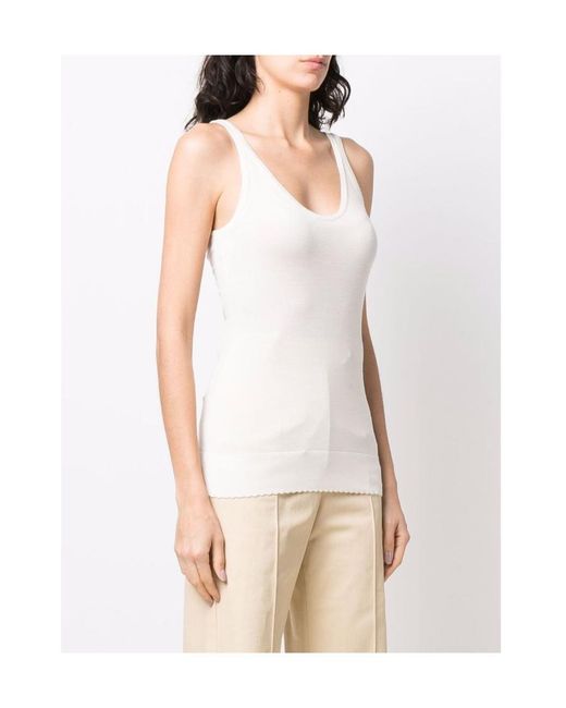 Chloé White Classic Vest