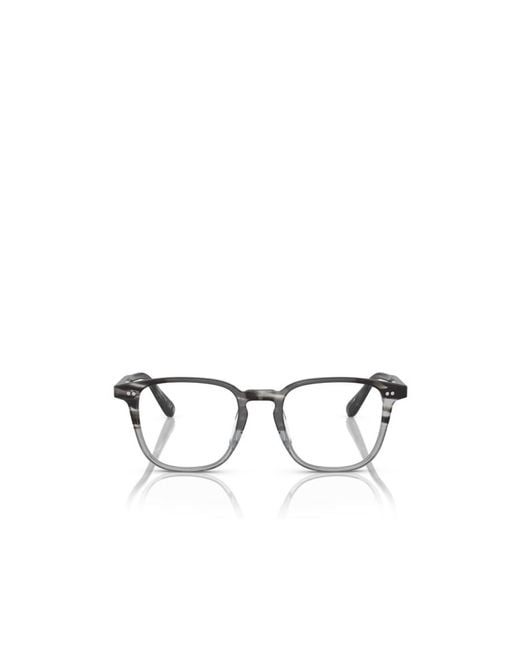 Oliver Peoples White Wayfarer-Frame Glasses for men