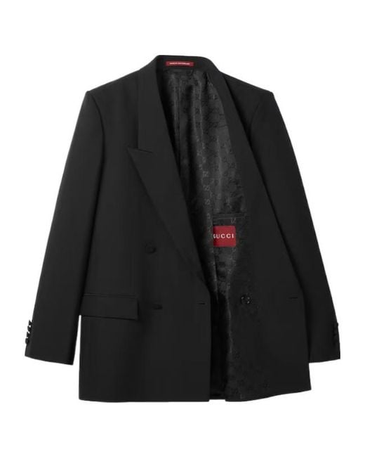 Gucci Black Blazers for men