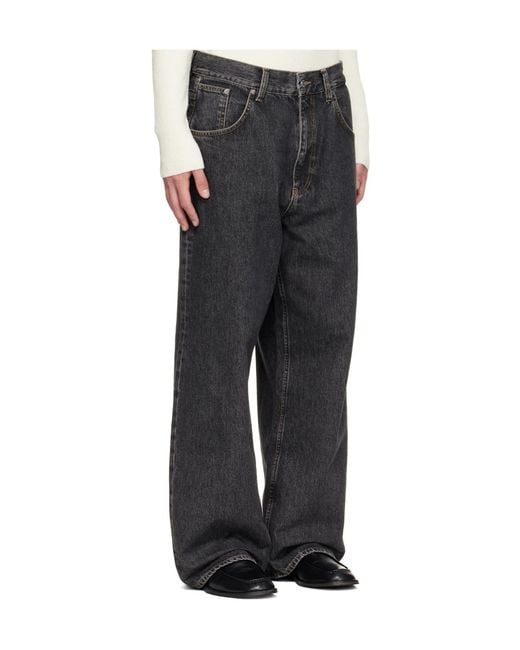 sunflower Gray Straight-Leg Five-Pocket Jeans for men