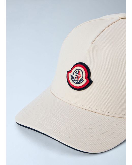 Moncler Multicolor Embroidered Logo Baseball Cap for men