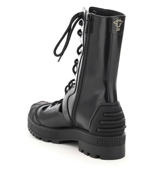 Dior Black Laced Boots