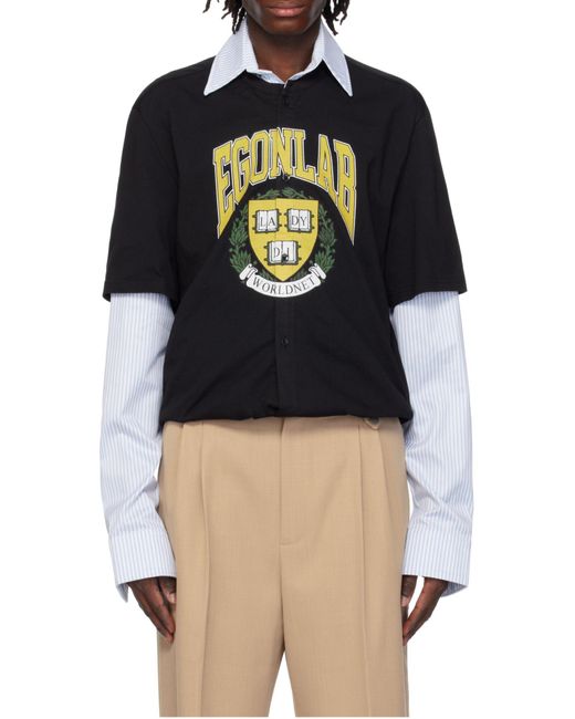 Egonlab X Worldnet Joint T-Shirt Shirt for Men | Lyst