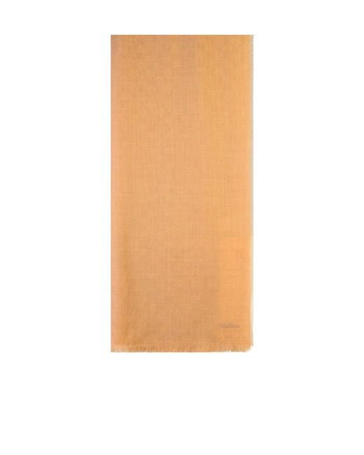 Max Mara Multicolor Magico Frayed Edge Scarf