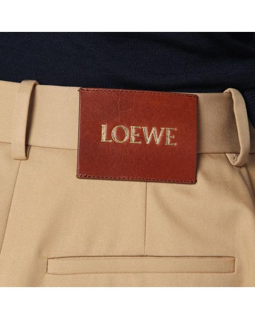 Loewe Natural Belt Loop Skirt