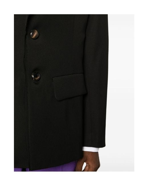 NAMACHEKO Black Beche Single-Breasted Blazer for men