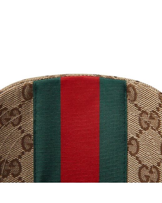 Gucci Brown Gg Monogrammed Baseball Cap for men
