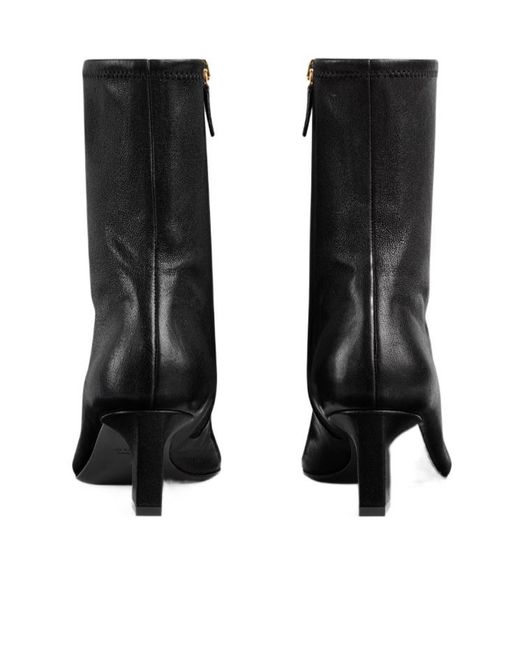 Gucci Black Signora Square Toe Boots