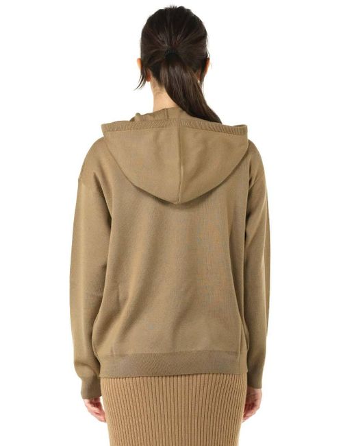 Max Mara Natural Edy Hooded Sweater