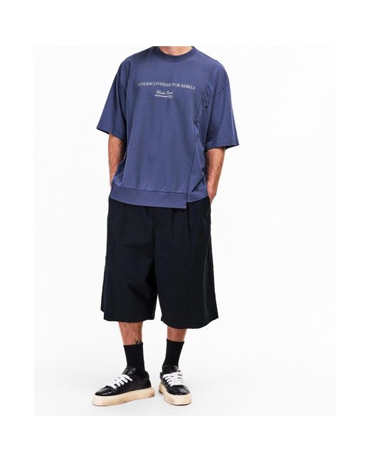 Undercover Blue T-Shirt for men