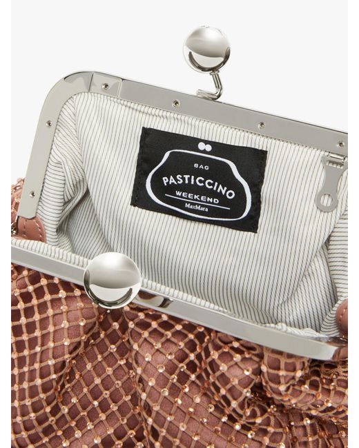 Weekend by Maxmara Pink Embellished Small Pasticcino Bag