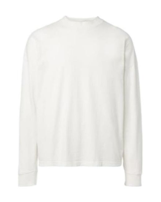 The Row White Dolino Cotton Jersey T-Shirt for men