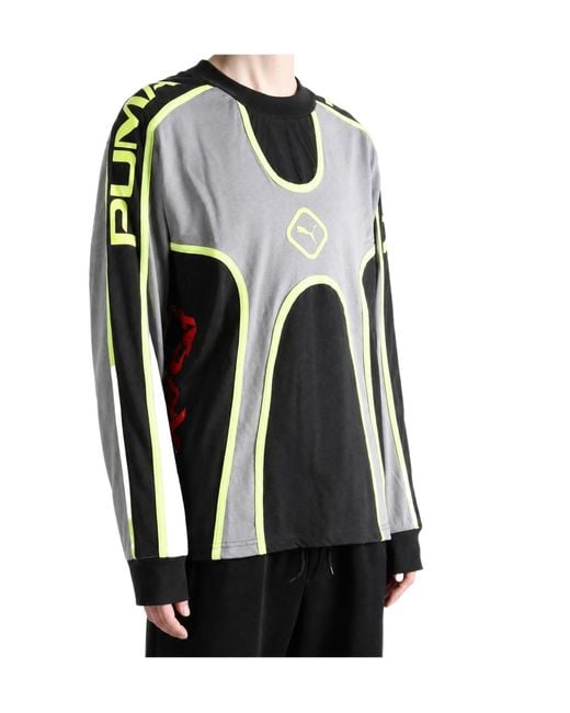 PUMA Multicolor Aap Rocky T7 Panel Jersey Cast Iron for men