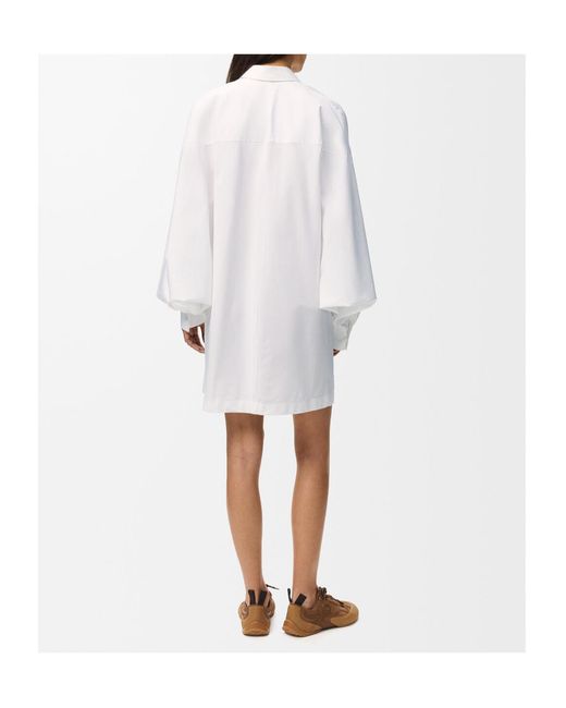 Loewe White Shirt Dress