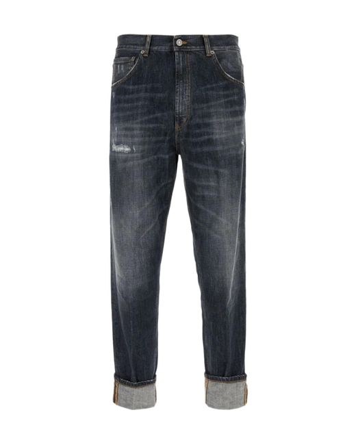 Dondup Blue Paco Distressed Jeans for men