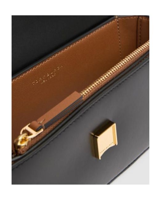 Tory Burch Black Small E/W Eleanor Shoulder Bag