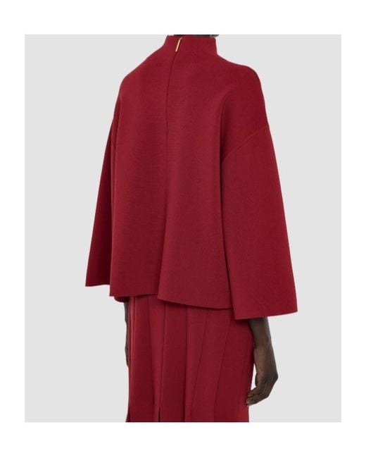 Joseph Red Halterneck Sweatshirt