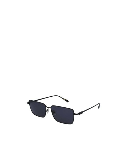 Ferragamo Blue Ferragamo Eyewear Rectangular Frame Sunglasses for men