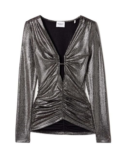 Isabel Marant Black Buffy Top