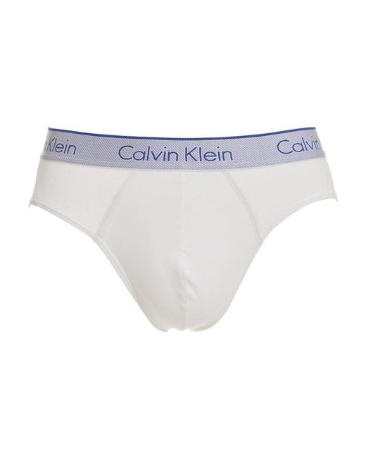 Calvin Klein White Logo Underwear for men
