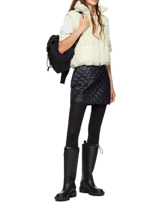 Moncler Black Trick Buckle Strapped Backpack