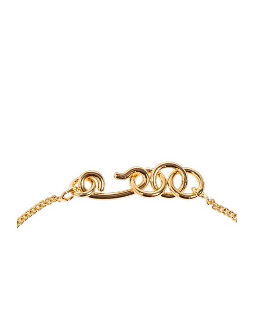 Jil Sander Metallic Star Pendant Bracelet