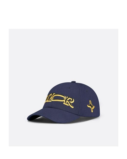 Dior Blue And Lewis Hamilton Cap for men