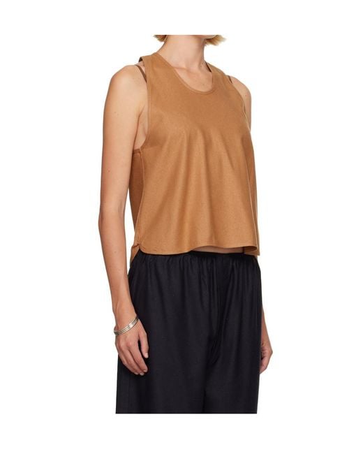 Baserange Blue Sleeveless Vest