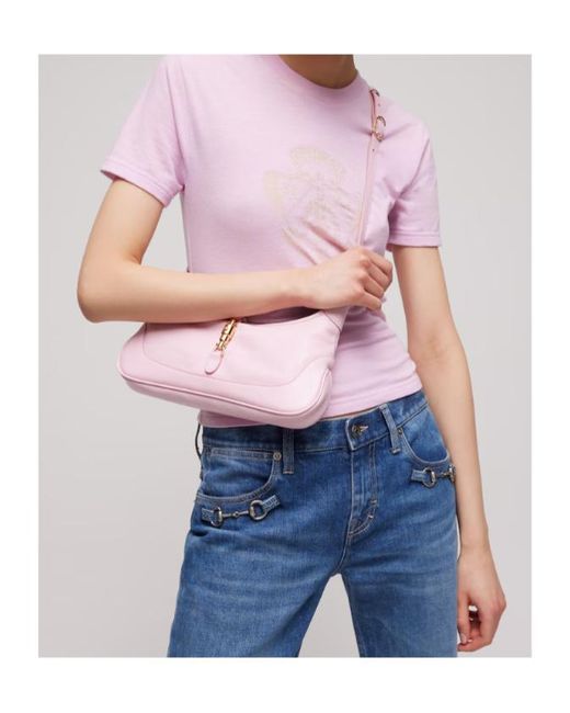 Gucci Pink Jackie Slim Medium Shoulder Bag