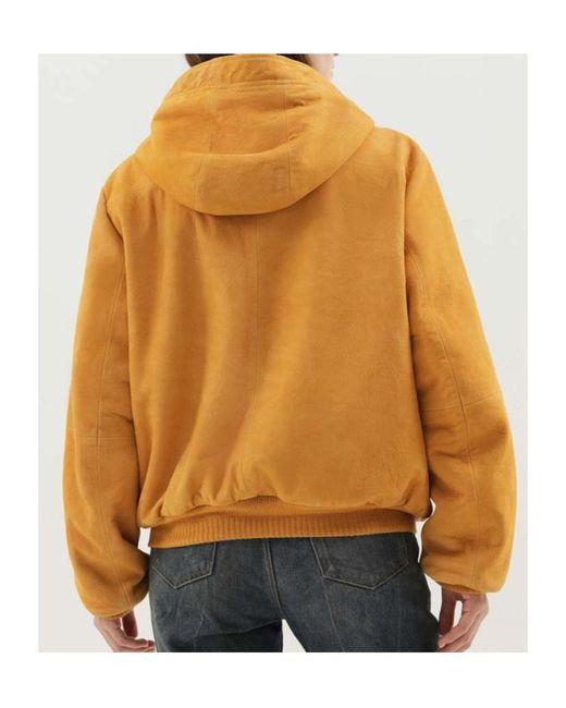 1989 STUDIO Yellow Zip-Front Jacket