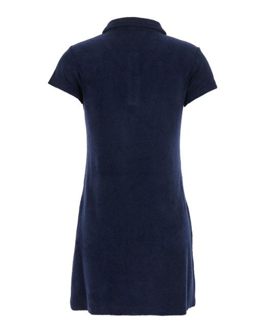 Céline Blue Mini Polo Dress